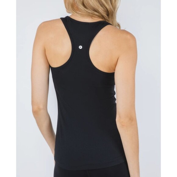 90 Degree By Reflex Powerflex Racerback Athletic Tank Green Black 2 Tops S - Picture 11 of 11